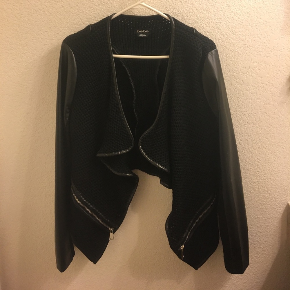 Bebe Asymmetrical Jacket